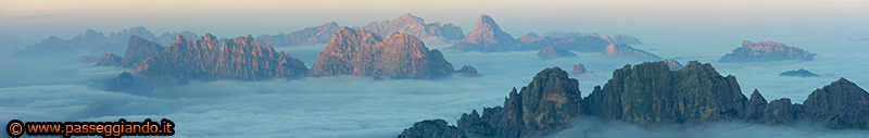 navigare nelle cime del Cadore